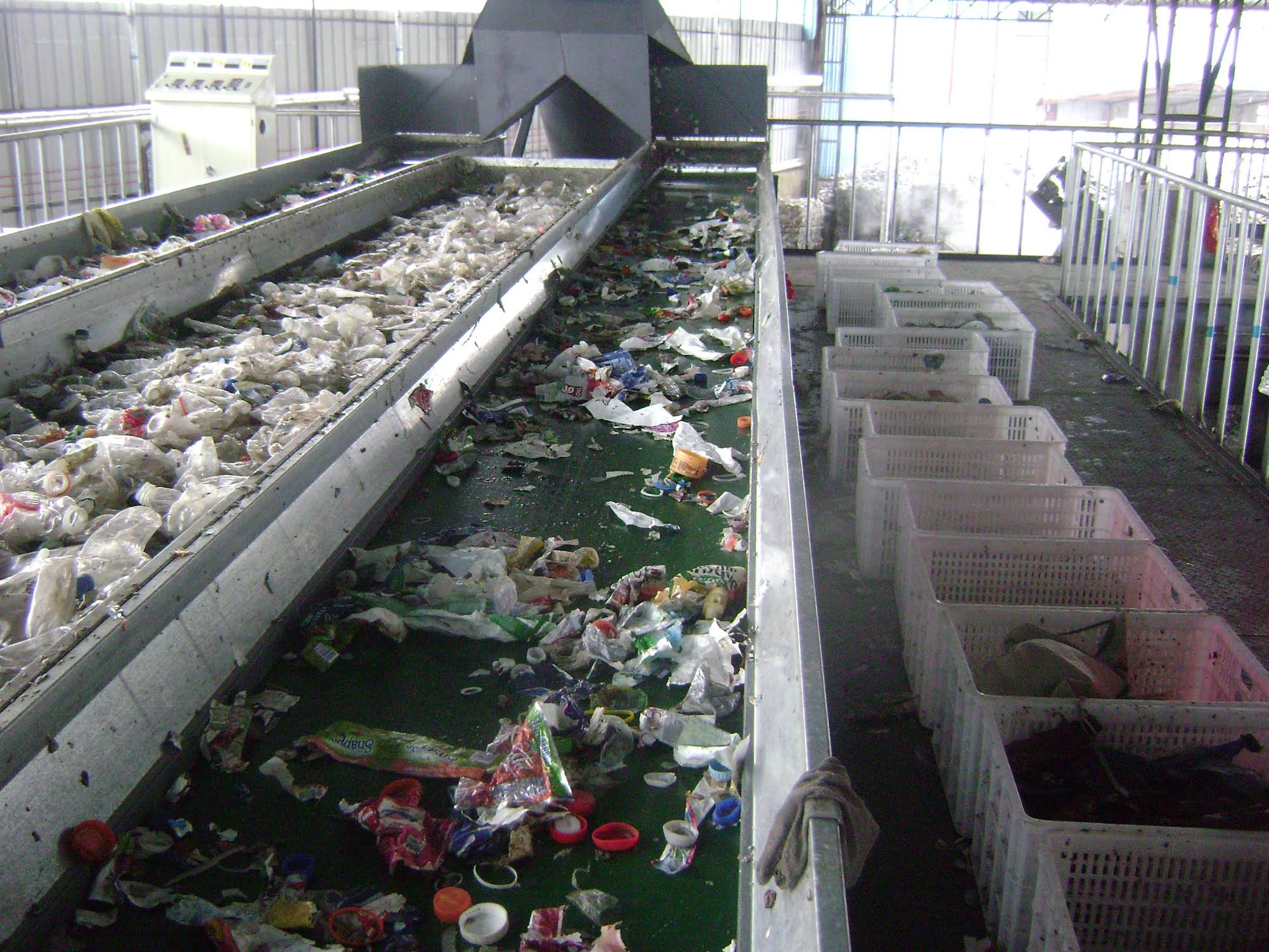 Plastics sorting / Patty Moore