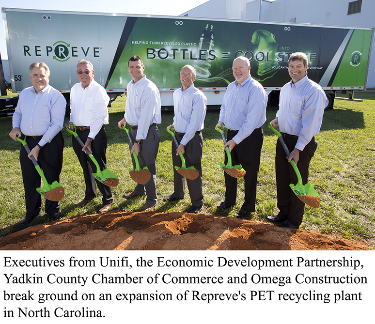 Repreve groundbreaking