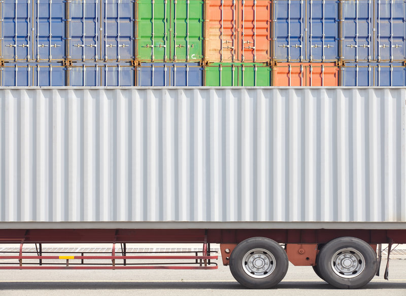 Truck Shipping Container / SakarinSawasdinaka, Shutterstock