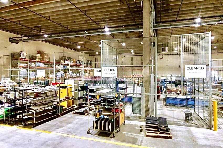 Inside the C2 Management facility.