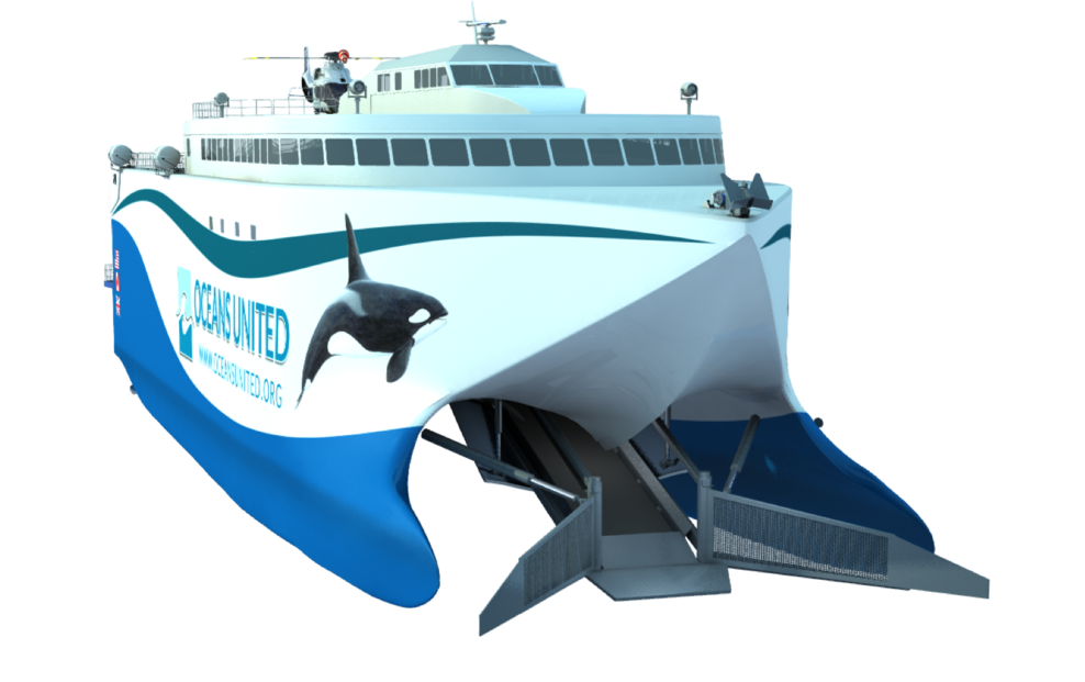 Plastics-to-fuel powered ships will collect marine debris