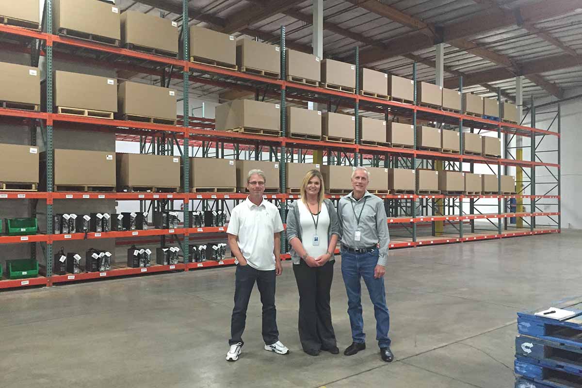 Sage executives in the company's Reno facility.