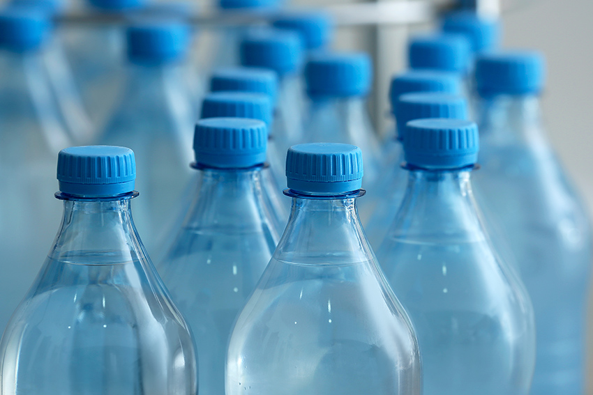 Bottlers report recycled plastic use in California