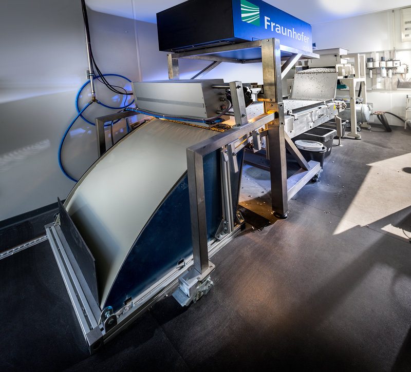 German group develops black plastic sorting technology