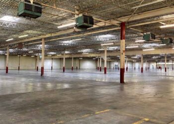 Inside the cleaned facility at 2200 Fairwood Ave.