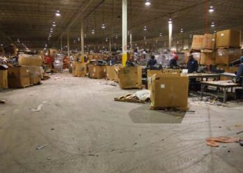 Inside Closed Loop's 1675 Watkins facility.