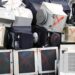 CRTs collected for processing.