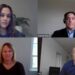 Speakers in an online session during the E-Scrap & E-Reuse 2021 Conference.