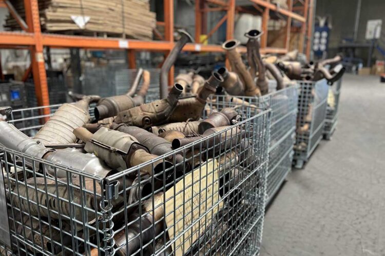 Cat converters recovered by Fremont Police.