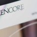 Glencore logo on screen.