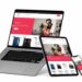 Grover platform mockup on various devices.