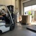 Loading activity at Homeboy.