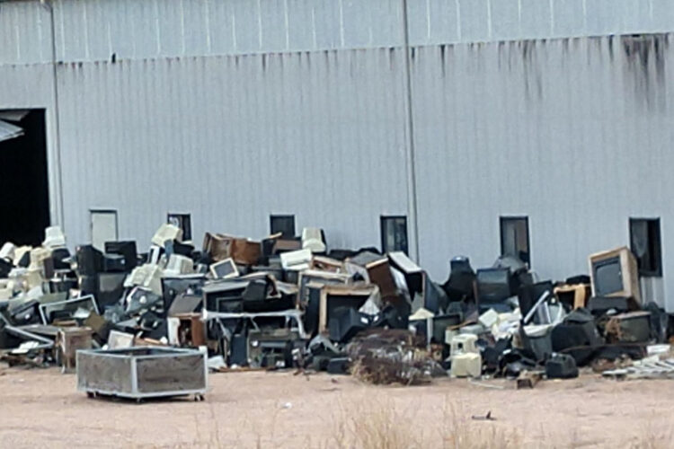 CRT stockpile lingers years after owner’s imprisonment