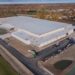 Aerial view of Li-Cycle's Rochester hub under construction.