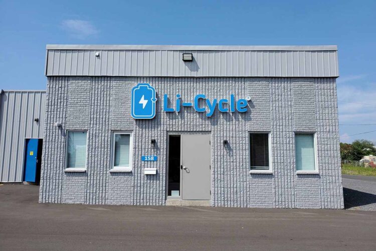 Li-Cycle facility exterior