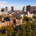 Mass. state capitol building in Boston.