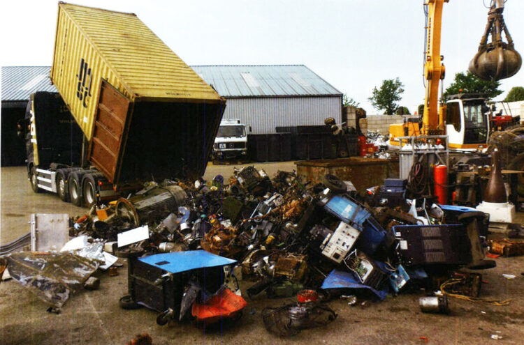 Coordinated raids nab e-scrap and more