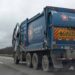 Republic Services truck on the road.
