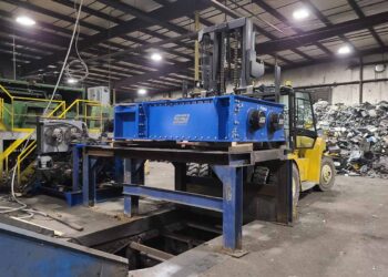 Synergy's new SSI Pri-Max shredder.