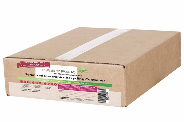 TerraCycle's EasyPak program box sample.