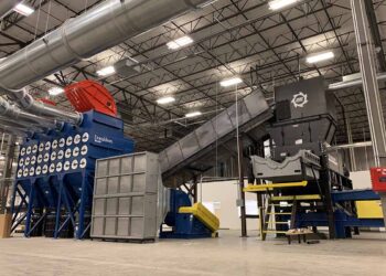 Inside URT's facility.