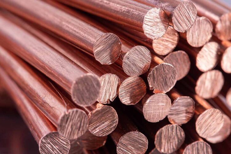 Scrap copper for recycling
