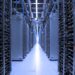 View inside a data center.