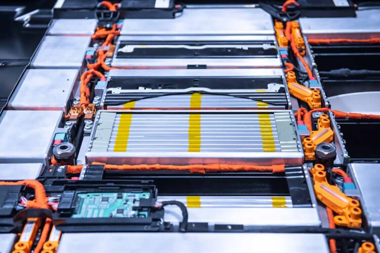 EV car lithium battery pack.