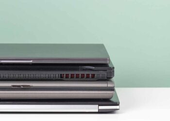 Used computers for refurbishment or recycling.