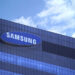 Exterior of Samsung office building.