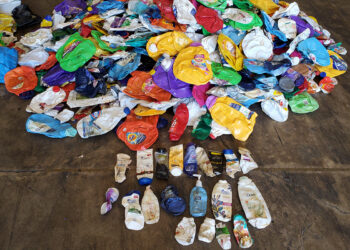 The plastic squeeze tube recycling project