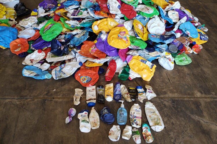 The plastic squeeze tube recycling project