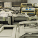 stack of printers