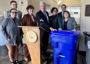 New Providence carts underpin recycling campaign