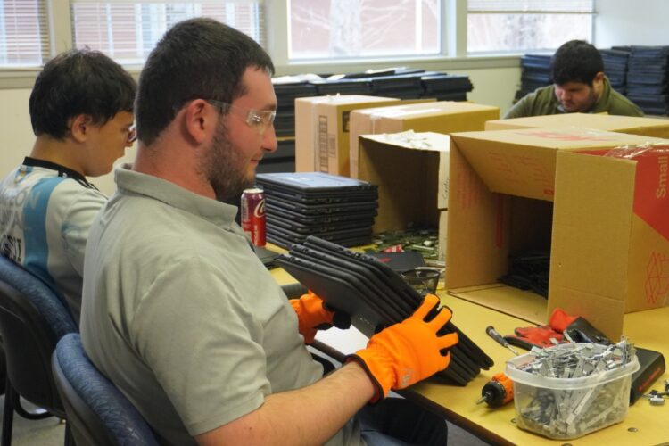 TechCycle program blends e-scrap processing with workforce training